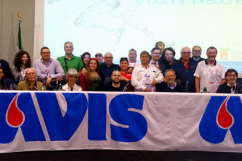 La delegazione di Avis Marche all'Assemblea Generale